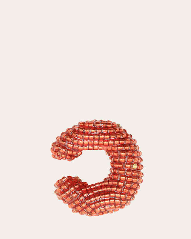 Oras Beaded Ear Cuff, Single